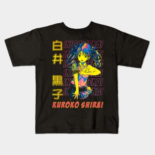 Kuroko Shirai Pop Art | IKIGAISEKAI V4 Kids T-Shirt